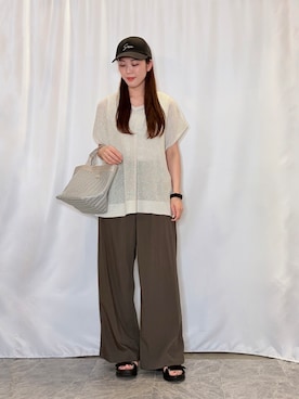 おうめさん(レディース・160cm)の夏コーディネート