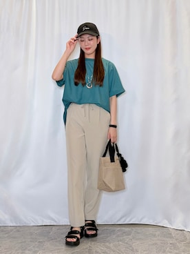 おうめさん(レディース・160cm)の夏コーディネート