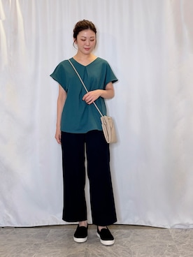 おうめさん(レディース・160cm)の夏コーディネート