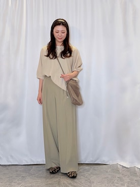 おうめさん(レディース・160cm)の夏コーディネート