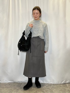 おうめさん（レディース・160cm）の冬コーディネート