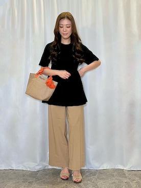 おうめさん(レディース・160cm)の夏コーディネート