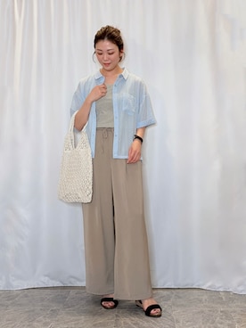 おうめさん(レディース・160cm)の夏コーディネート