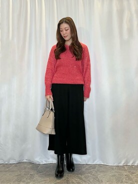 おうめさん（レディース・160cm）の冬コーディネート