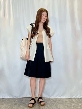 おうめさん(レディース・160cm)の夏コーディネート