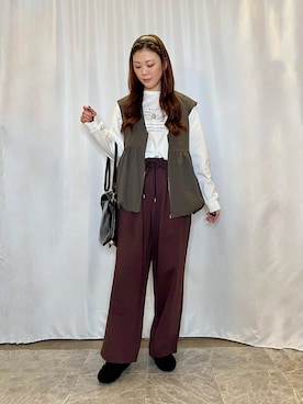 おうめさん(レディース・160cm)の秋コーディネート