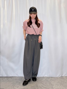 おうめさん(レディース・160cm)の春コーディネート