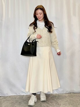 おうめさん(レディース・160cm)の冬コーディネート