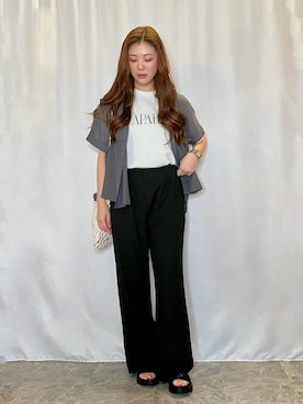 おうめさん(レディース・160cm)の夏コーディネート