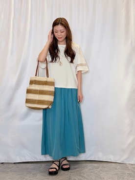 おうめさん（レディース・160cm）の夏コーディネート