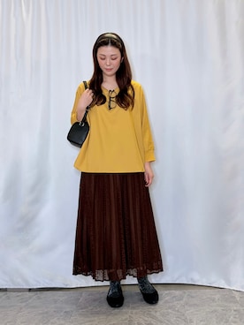 おうめさん(レディース・160cm)の秋コーディネート