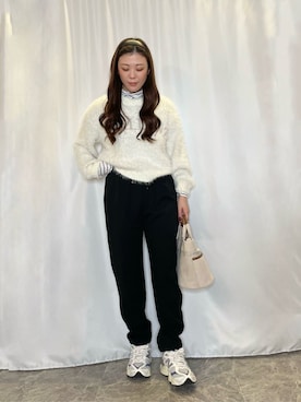 おうめさん(レディース・160cm)の冬コーディネート