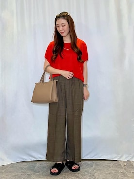 おうめさん(レディース・160cm)の夏コーディネート