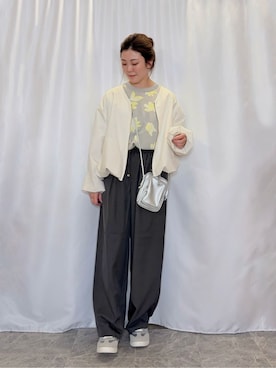おうめさん(レディース・160cm)の春コーディネート