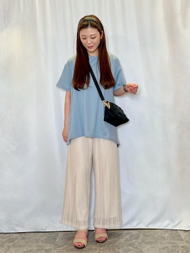 おうめさん(レディース・160cm)の夏コーディネート