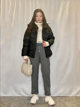おうめさん(レディース・160cm)の冬コーディネート