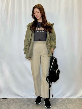 おうめさん(レディース・160cm)の春コーディネート