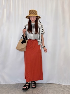 おうめさん（レディース・160cm）の夏コーディネート