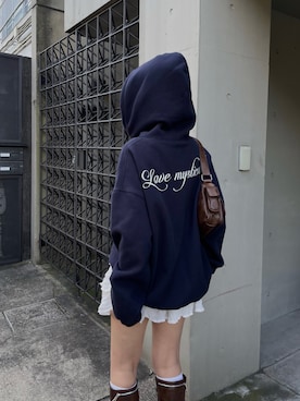 「ACLENT（アクレント）のアイテム」を使った、maikaさん（レディース・162cm）の冬コーディネート
