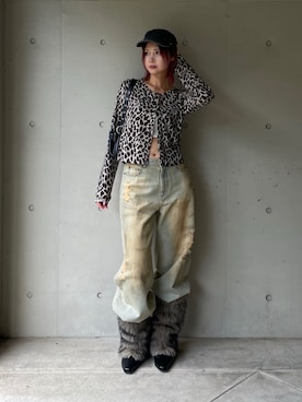 「アイテム（カーディガン/ボレロ、その他）」を使った、maikaさん（レディース・162cm）の秋コーディネート