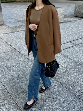 「アイテム（パンプス）」を使った、うさん（レディース・150cm）の秋コーディネート