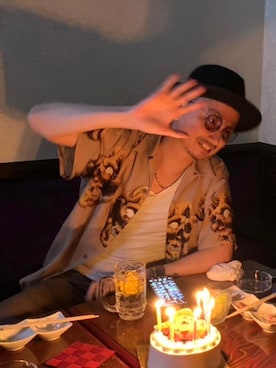 「THEFT（セフト）のアイテム」を使った、Nさん（メンズ・183cm）の夏コーディネート