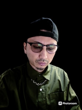 「THEFT（セフト）のアイテム」を使った、Nさん（メンズ・183cm）の春コーディネート