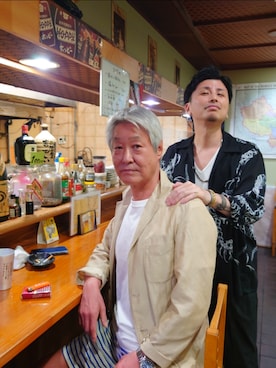 「THEFT（セフト）のアイテム」を使った、Nさん（メンズ・183cm）の夏コーディネート