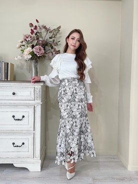 「DURAS（デュラス）のアイテム」を使った、yurinochannさん（レディース・156cm）の秋コーディネート