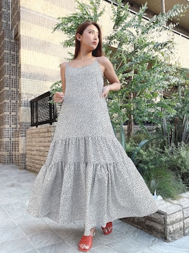 「DURAS（デュラス）のアイテム」を使った、yurinochannさん（レディース・156cm）の夏コーディネート