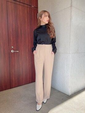 「DURAS（デュラス）のアイテム」を使った、yurinochannさん（レディース・156cm）の春コーディネート