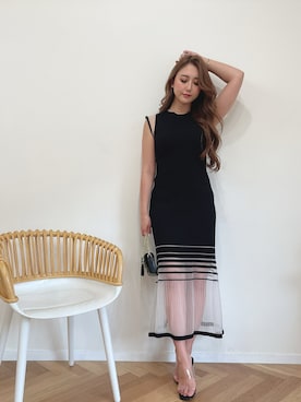 「DURAS（デュラス）のアイテム」を使った、yurinochannさん（レディース・156cm）の夏コーディネート