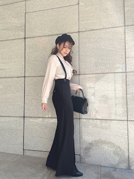 「DURAS（デュラス）のアイテム」を使った、yurinochannさん（レディース・156cm）の冬コーディネート