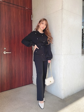 「DURAS（デュラス）のアイテム」を使った、yurinochannさん（レディース・156cm）の冬コーディネート