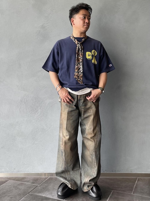 《別注》【Champion/チャンピオン】REVERSE WEAVE SHORT SLEEVE SWEATSHIRT