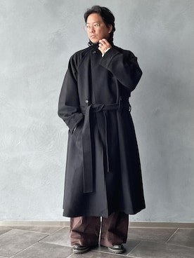 「アイテム（ジャケット/アウター）」を使った、三浦準矢さん（メンズ・166cm・30代）の秋コーディネート