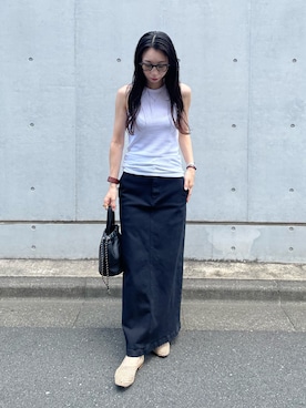 「Spick & Span（スピックアンドスパン）のアイテム」を使った、MITSUMIさん（レディース・161cm）の夏コーディネート