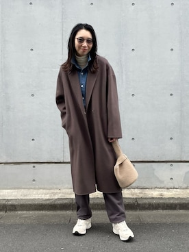 MITSUMIさん（レディース・161cm）の冬コーディネート