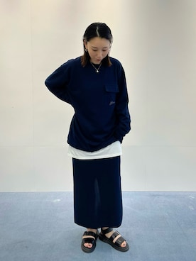 「JOSEPH ABBOUD（ジョセフアブード）のアイテム」を使った、MITSUMIさん（レディース・161cm）の春コーディネート