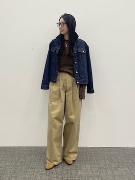 「ZARA（ザラ）のアイテム（ブーツ）」を使った、MITSUMIさん（レディース・161cm）の秋コーディネート