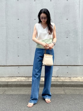 「TEN.（テン）のアイテム」を使った、MITSUMIさん（レディース・161cm）の夏コーディネート