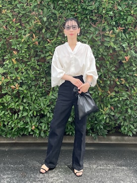 「アイテム（ピアス（両耳用））」を使った、MITSUMIさん（レディース・161cm）の秋コーディネート