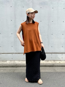 MITSUMIさん（レディース・161cm）の夏コーディネート