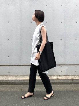 MITSUMIさん（レディース・161cm）の夏コーディネート