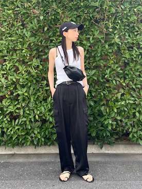 MITSUMIさん（レディース・161cm）の夏コーディネート