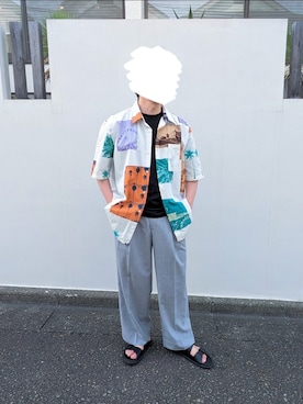 「417 EDIFICE（フォーワンセブンエディフィス）のアイテム（パンツ）」を使った、Astroさん（メンズ・168cm）の秋コーディネート