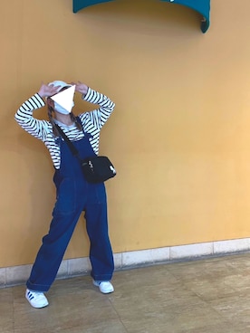 「POU DOU DOU（プードゥドゥ）のアイテム」を使った、りなぴ。＊さん（レディース・154cm）の夏コーディネート