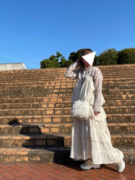 「ポシェット」｜りなぴ。＊さん（レディース・154cm）の夏コーディネート