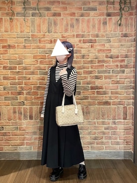 「POU DOU DOU（プードゥドゥ）のアイテム（ワンピース/ドレス）」を使った、りなぴ。＊さん（レディース・154cm）の夏コーディネート