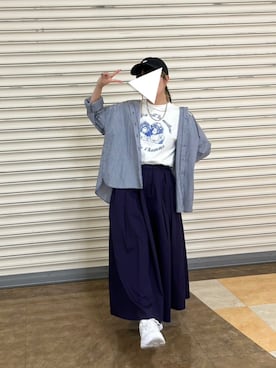 りなぴ。＊さん（レディース・154cm）の夏コーディネート
